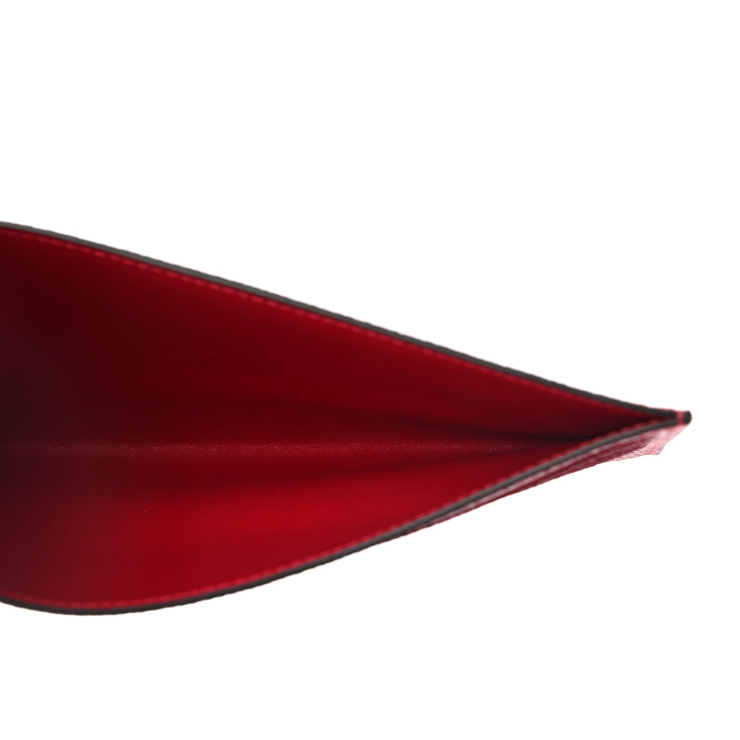 Calfskin Felicie Card Holder Insert Cherry