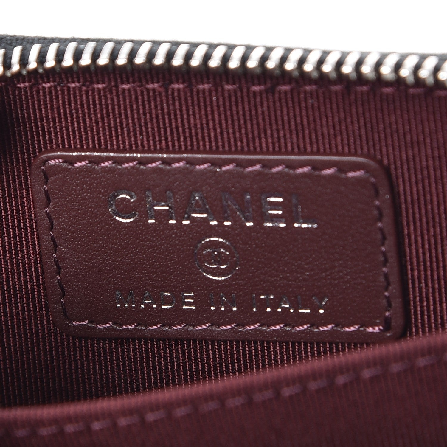 Chanel Caviar Quilted Zip Coin Purse Black 6 of 8