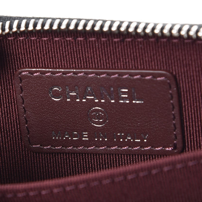 Chanel Caviar Quilted Zip Coin Purse Black 6 of 8