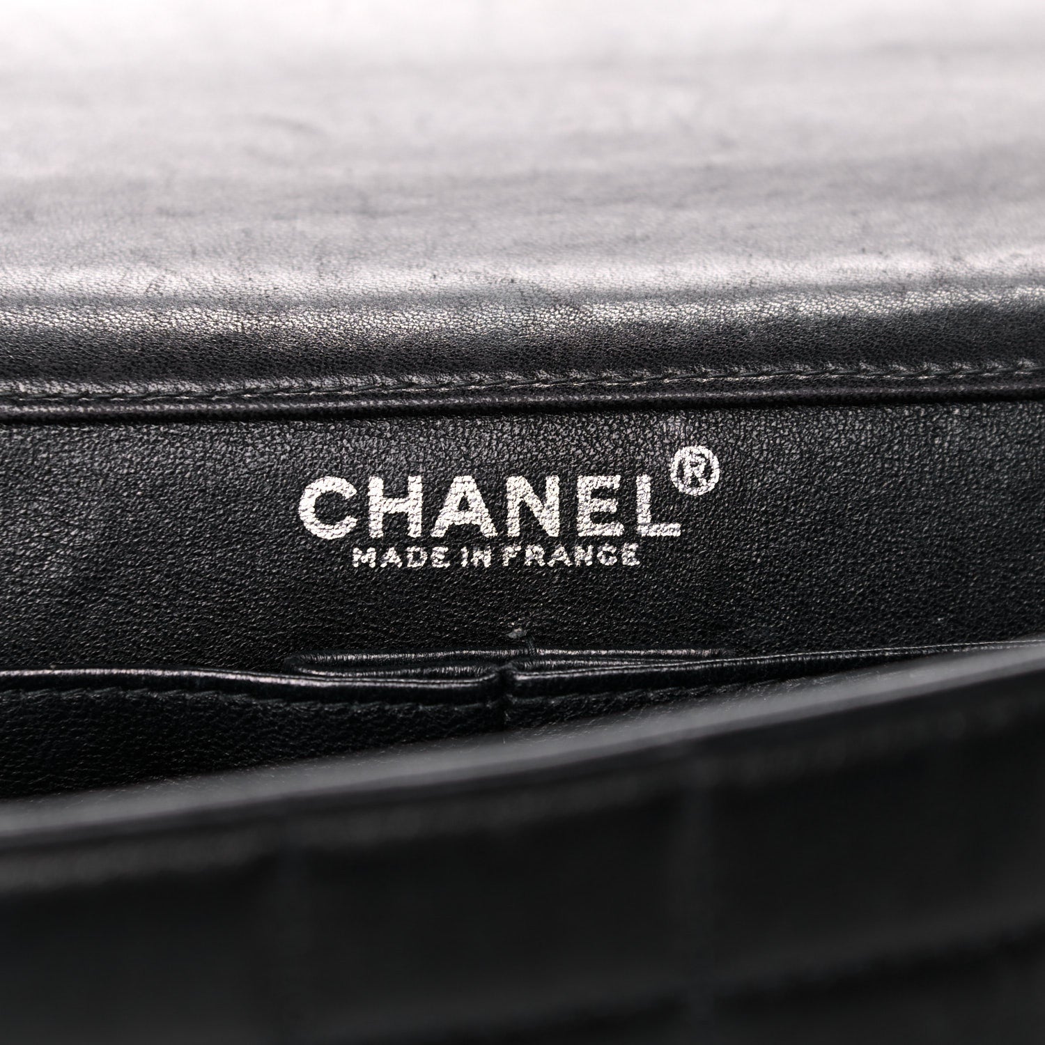 Chanel Lambskin Chocolate Bar Flap Black 6 of 25