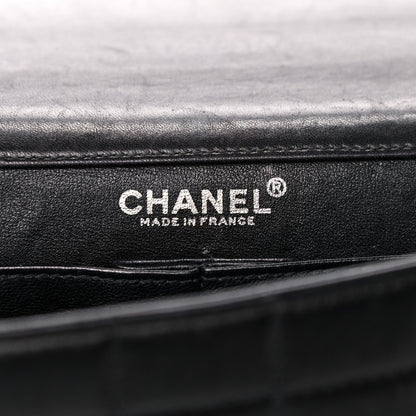 Chanel Lambskin Chocolate Bar Flap Black 6 of 25