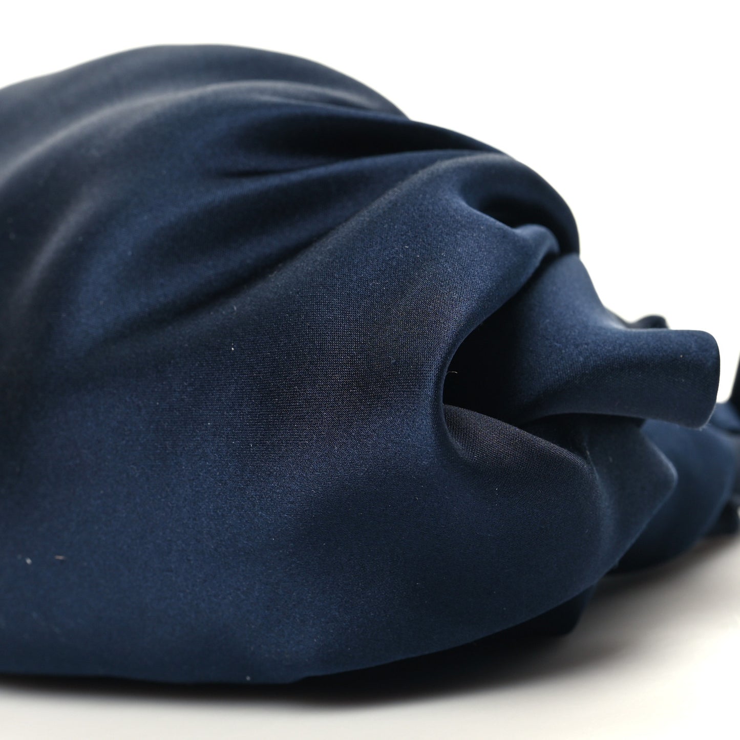 Satin Small Ascot Bag Navy
