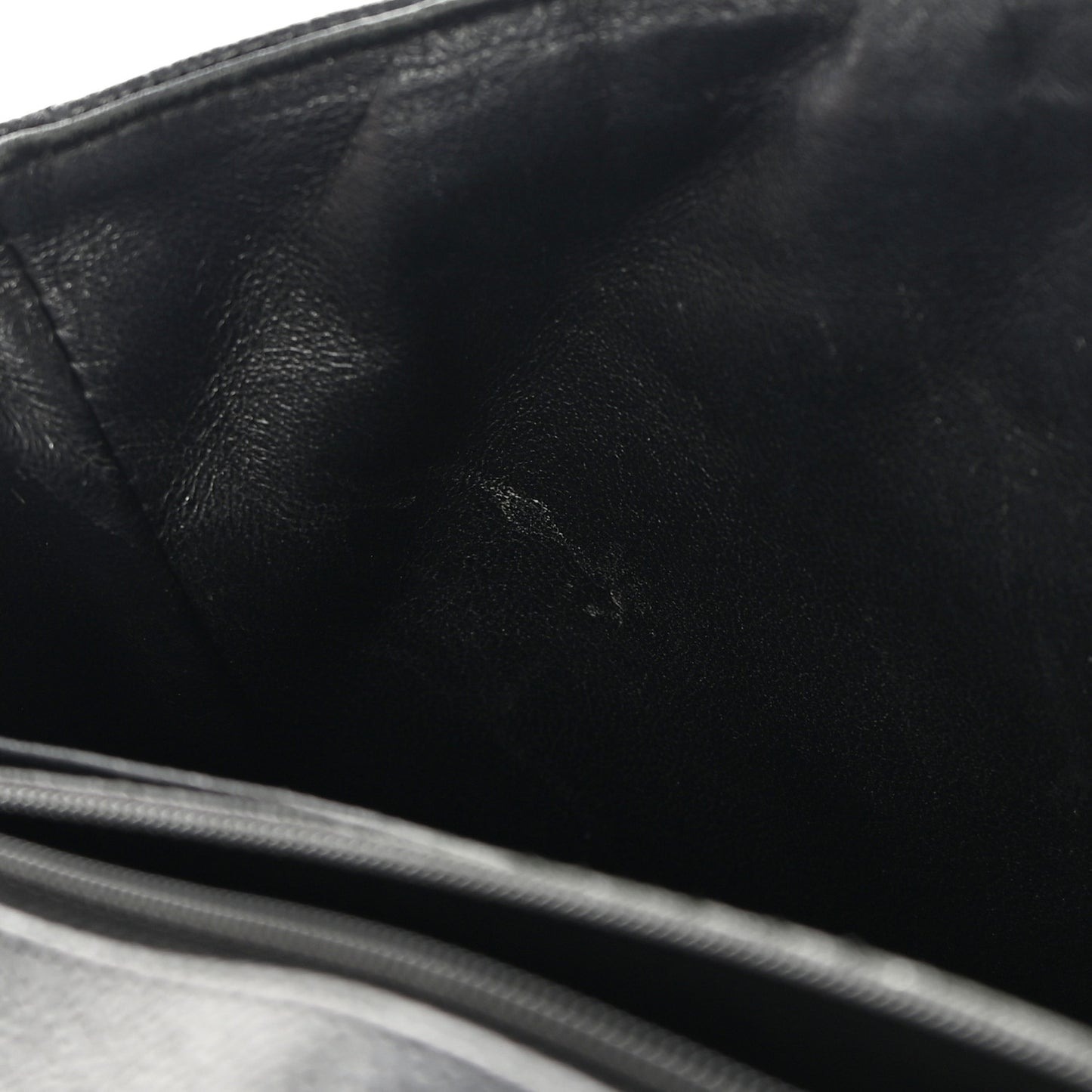 Caviar Quilted Jumbo Single Flap Black