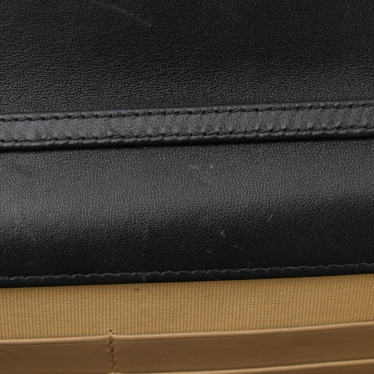 Chanel Shiny Lambskin Quilted Enamel Wallet On Chain WOC Black 11 of 13