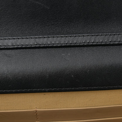 Chanel Shiny Lambskin Quilted Enamel Wallet On Chain WOC Black 11 of 13