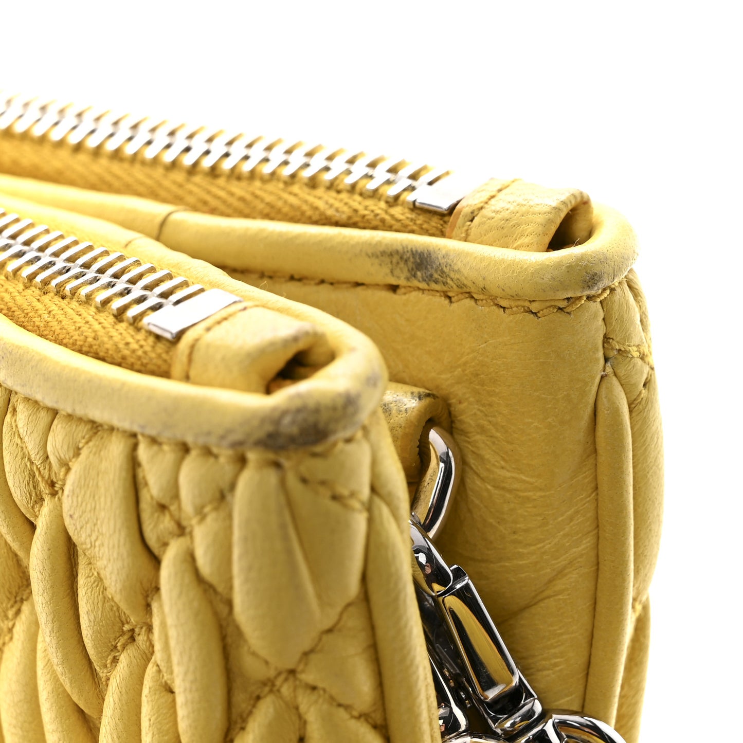 Nappa Matelasse Crystal Clutch Sole