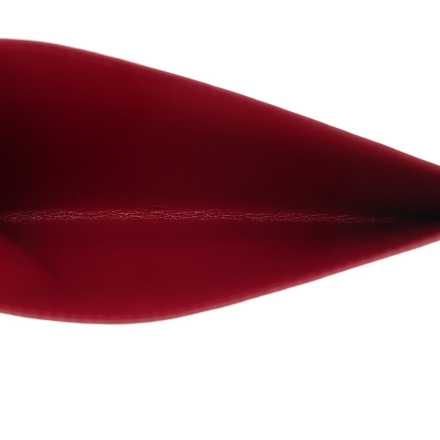 Calfskin Felicie Card Holder Insert Fuchsia