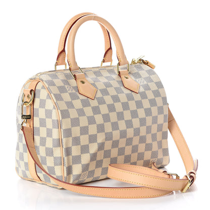 Louis Vuitton Damier Azur Speedy Bandouliere 25 3 of 10