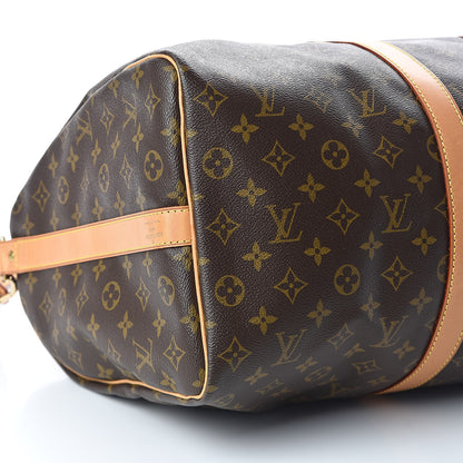 Louis Vuitton Monogram Keepall Bandouliere 50 9 of 10