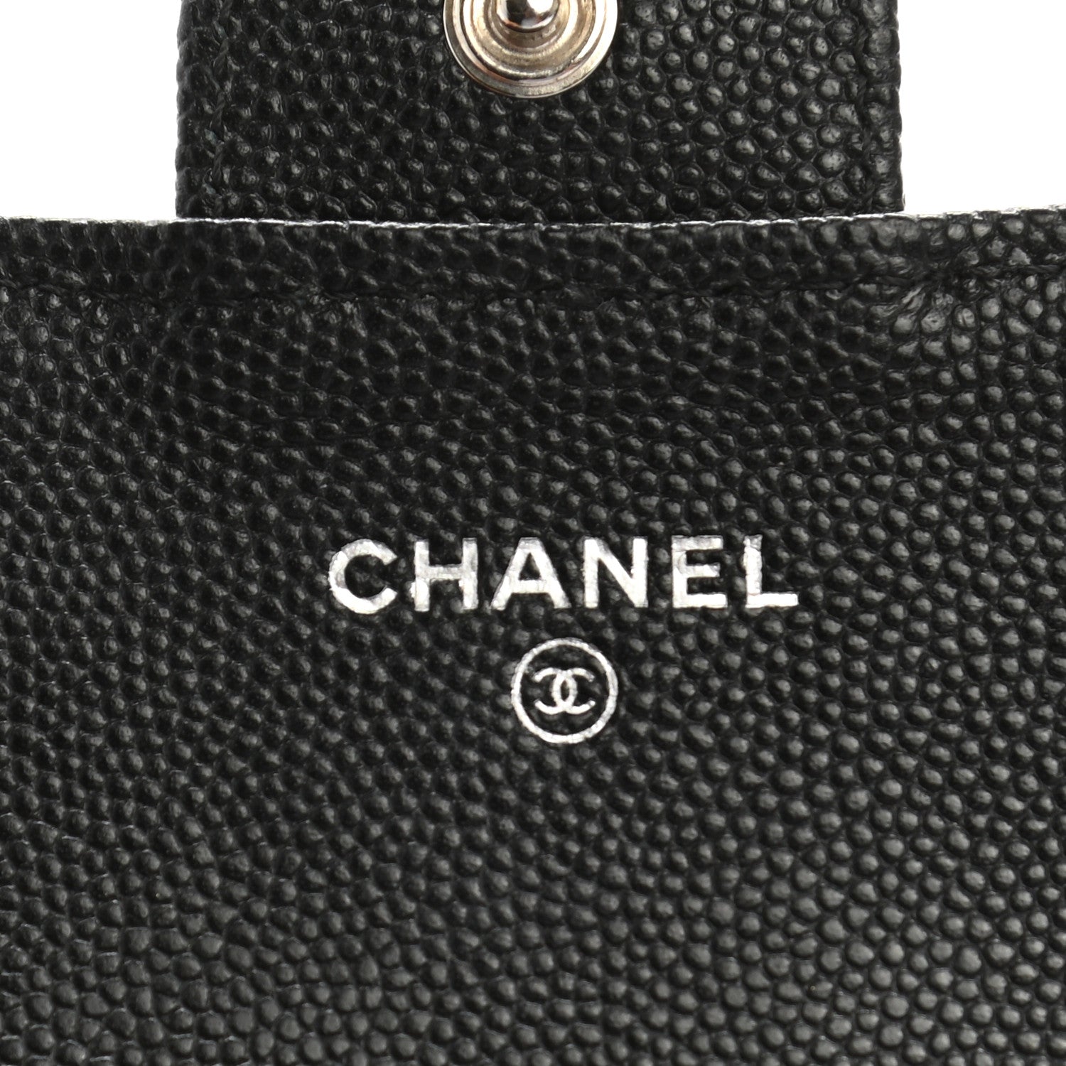 Chanel Caviar Quilted Medium Flap Wallet Black 6 of 9
