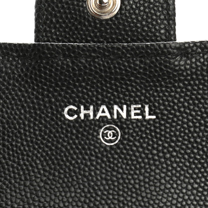 Chanel Caviar Quilted Medium Flap Wallet Black 6 of 9