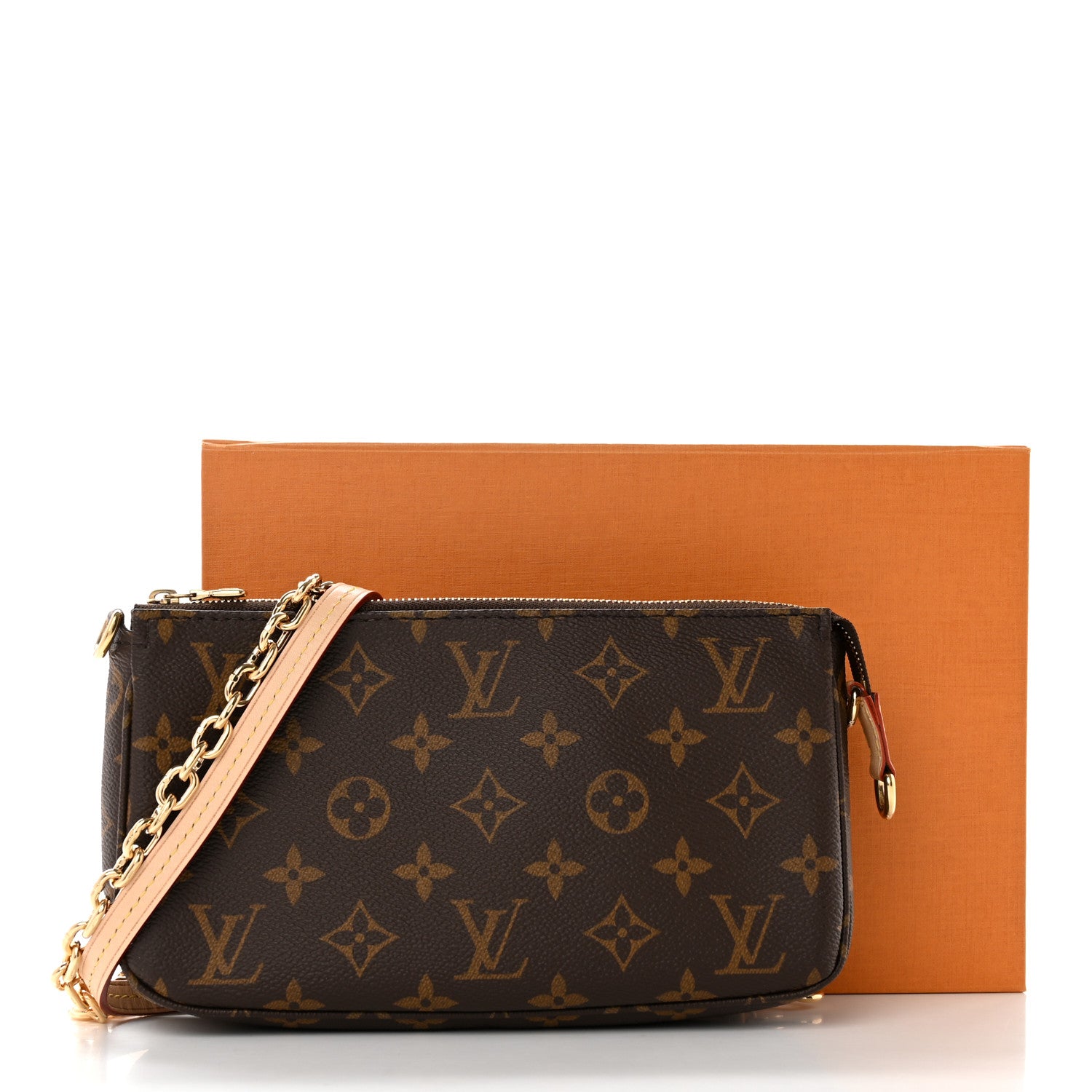 Louis Vuitton Monogram Chain Pochette Accessories 10 of 10