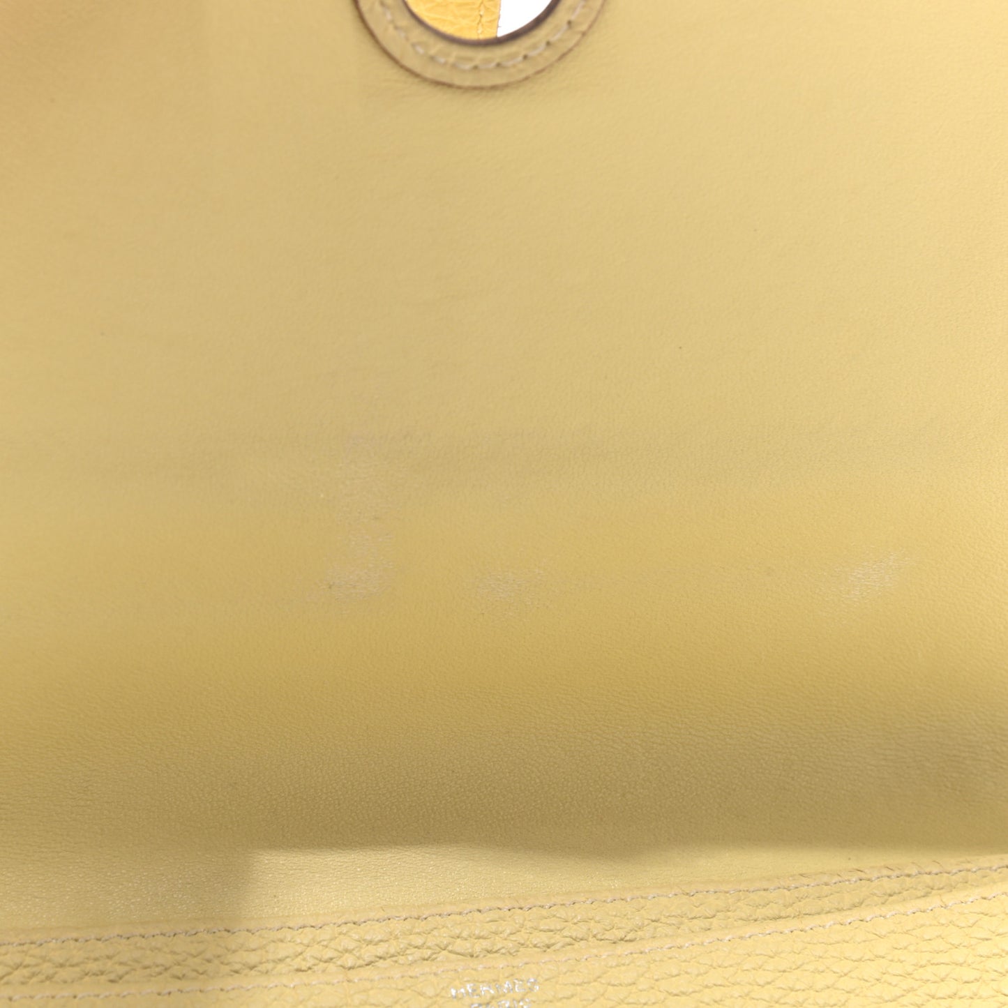 Togo Dogon Duo Wallet Jaune Poussin