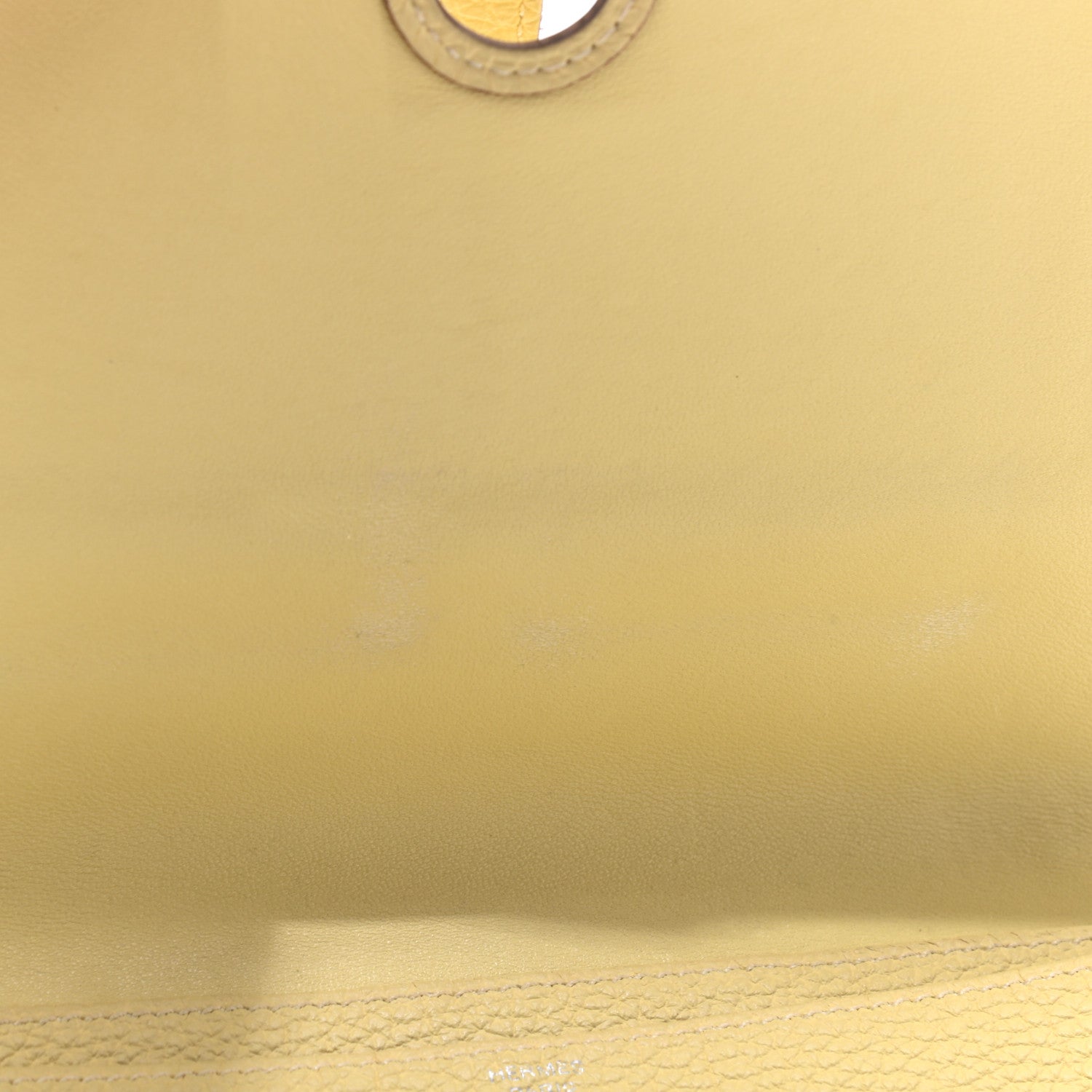 Hermes Togo Dogon Duo Wallet Jaune Poussin 7 of 9