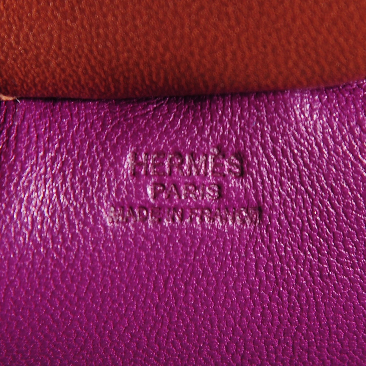 Hermes Milo Lambskin Grigri Rodeo Horse Bag Charm GM Anemone Bleu Izmir Fauve 4 of 5