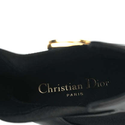 Christian Dior Calfskin Empreinte Ankle Boots 41 Black 7 of 9