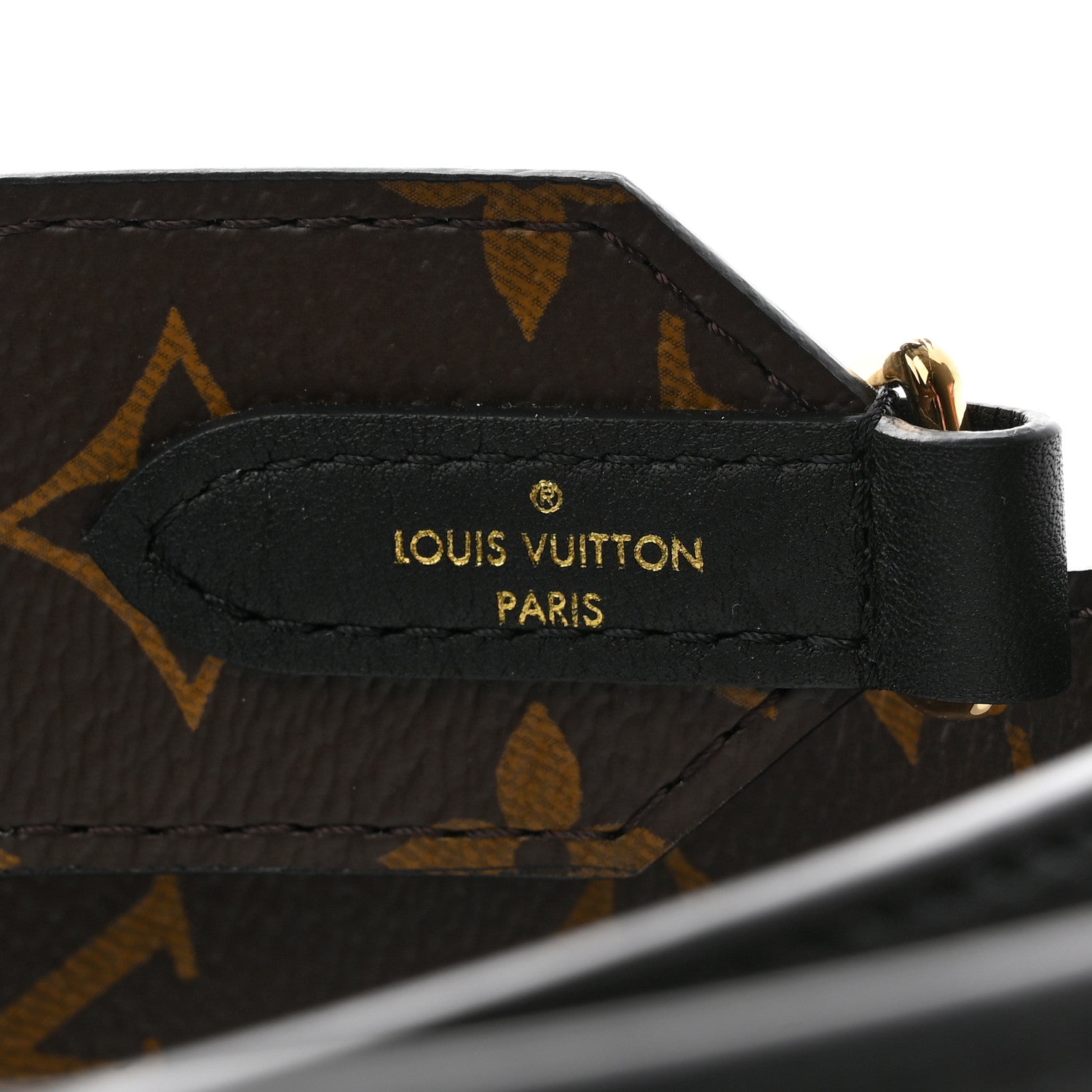 Louis Vuitton Monogram Letter Bandouliere Shoulder Strap Black 3 of 6