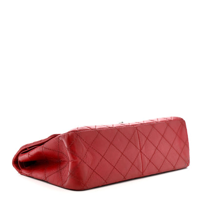 Chanel Aged Calfskin Quilted 2.55 Reissue 226 Flap Red 4 of 14