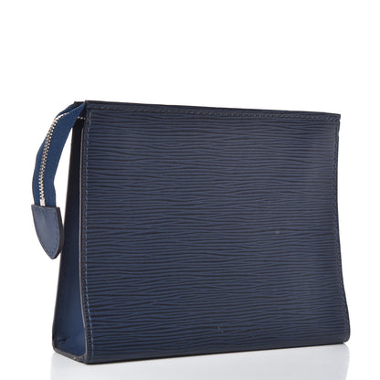 Louis Vuitton Epi Toiletry Pouch 19 Indigo 3 of 8