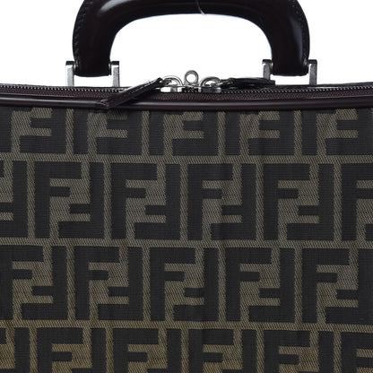Fendi Zucca Suitcase Tobacco 12 of 12