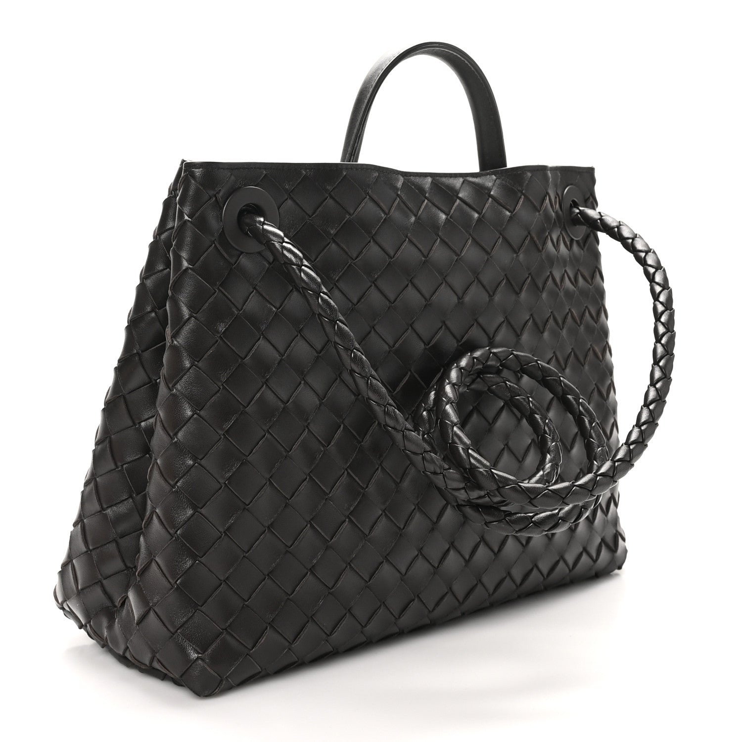 Bottega Veneta Nappa Intrecciato Medium Andiamo Shoulder Bag Fondant 4 of 10