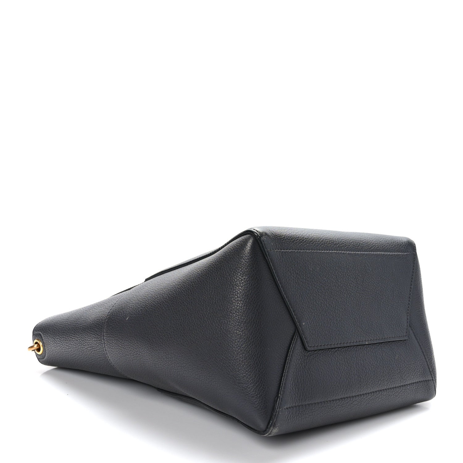 Celine Soft Grained Calfskin Sangle Bucket Bag Grey 4 of 10