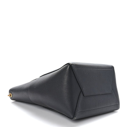 Celine Soft Grained Calfskin Sangle Bucket Bag Grey 4 of 10