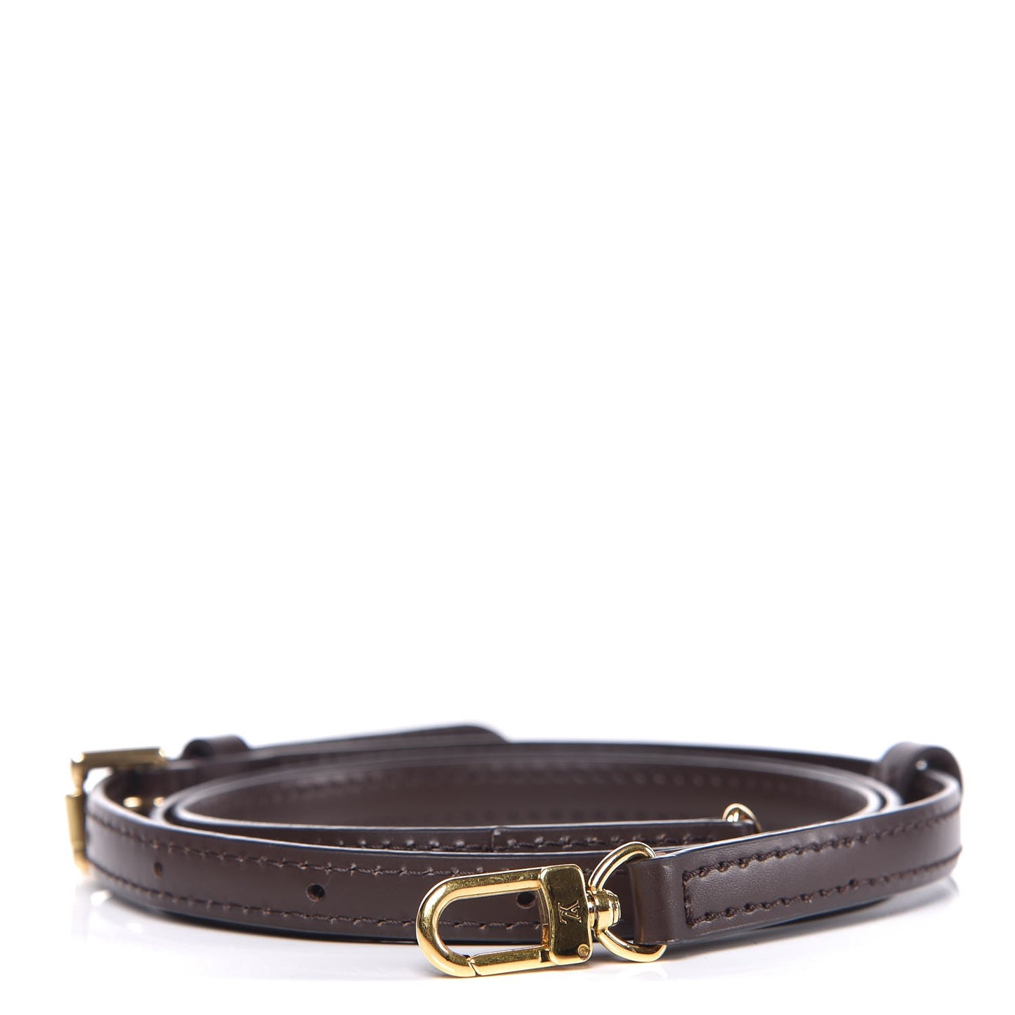 Calfskin 12mm Adjustable Shoulder Strap Brown