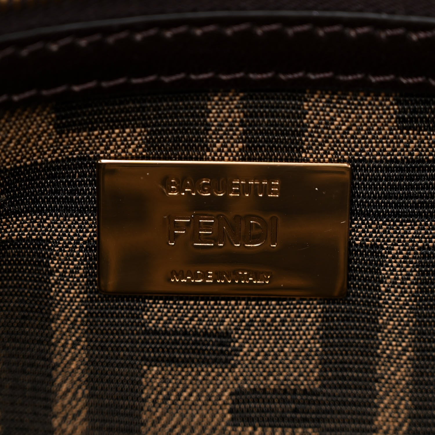 Fendi Mohair Baguette White 6 of 12