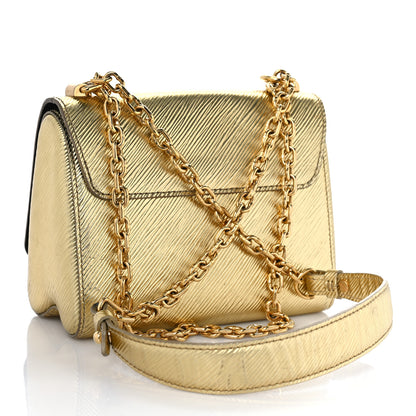Louis Vuitton Epi Twist Shoulder Bag PM Gold 2 of 9