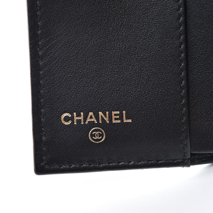 Chanel Caviar Quilted Small Boy Flap Wallet Black 7 of 9
