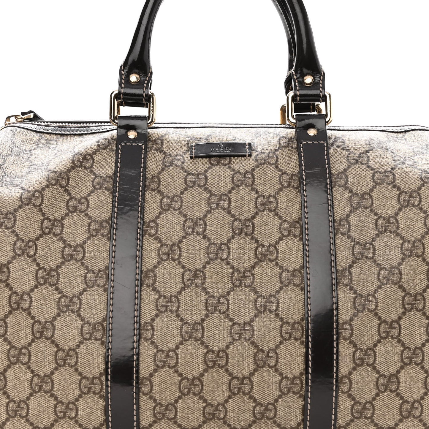 GG Plus Monogram Medium Joy Boston Dark Brown