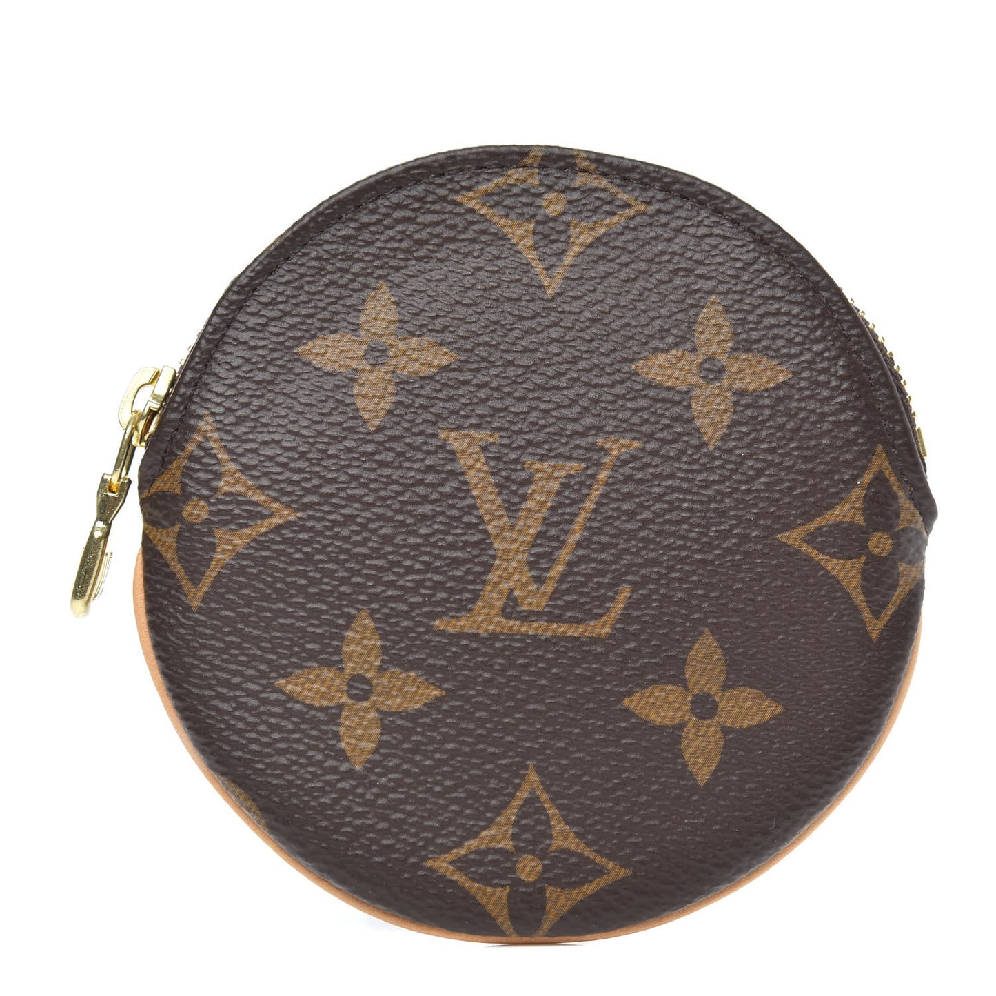 Monogram Round Coin Purse