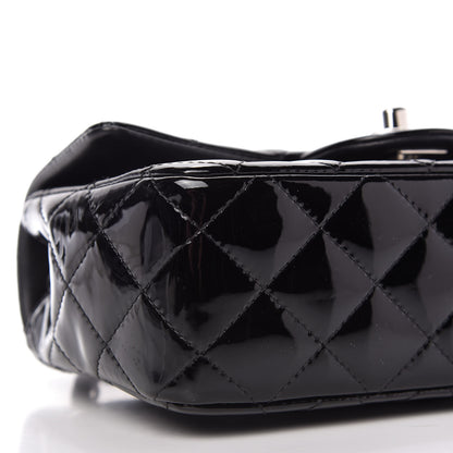 Chanel Patent Calfskin Quilted Mini Rectangular Flap Black 6 of 11