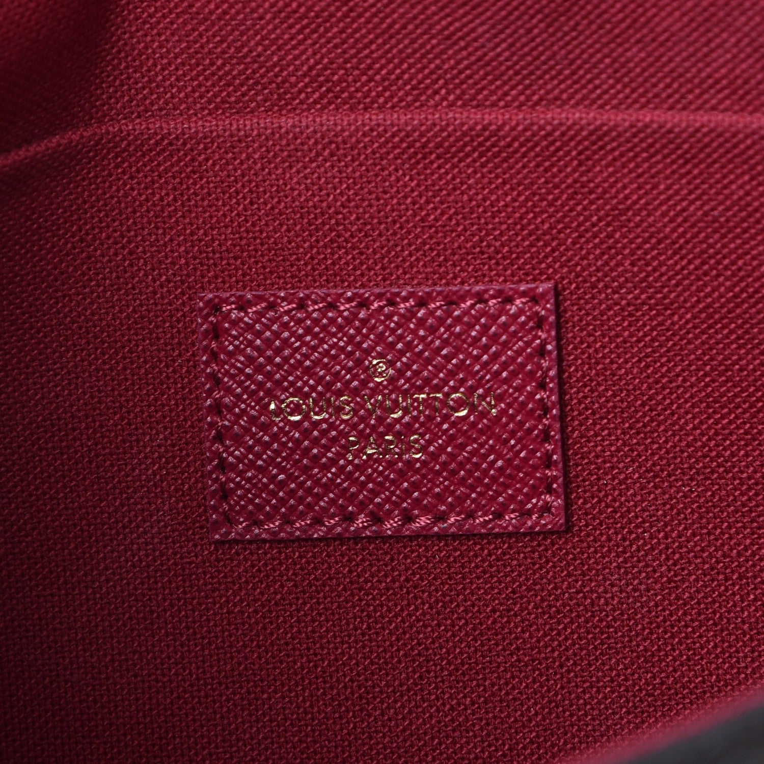 Louis Vuitton Monogram Pochette Felicie Chain Wallet Fuchsia 8 of 13