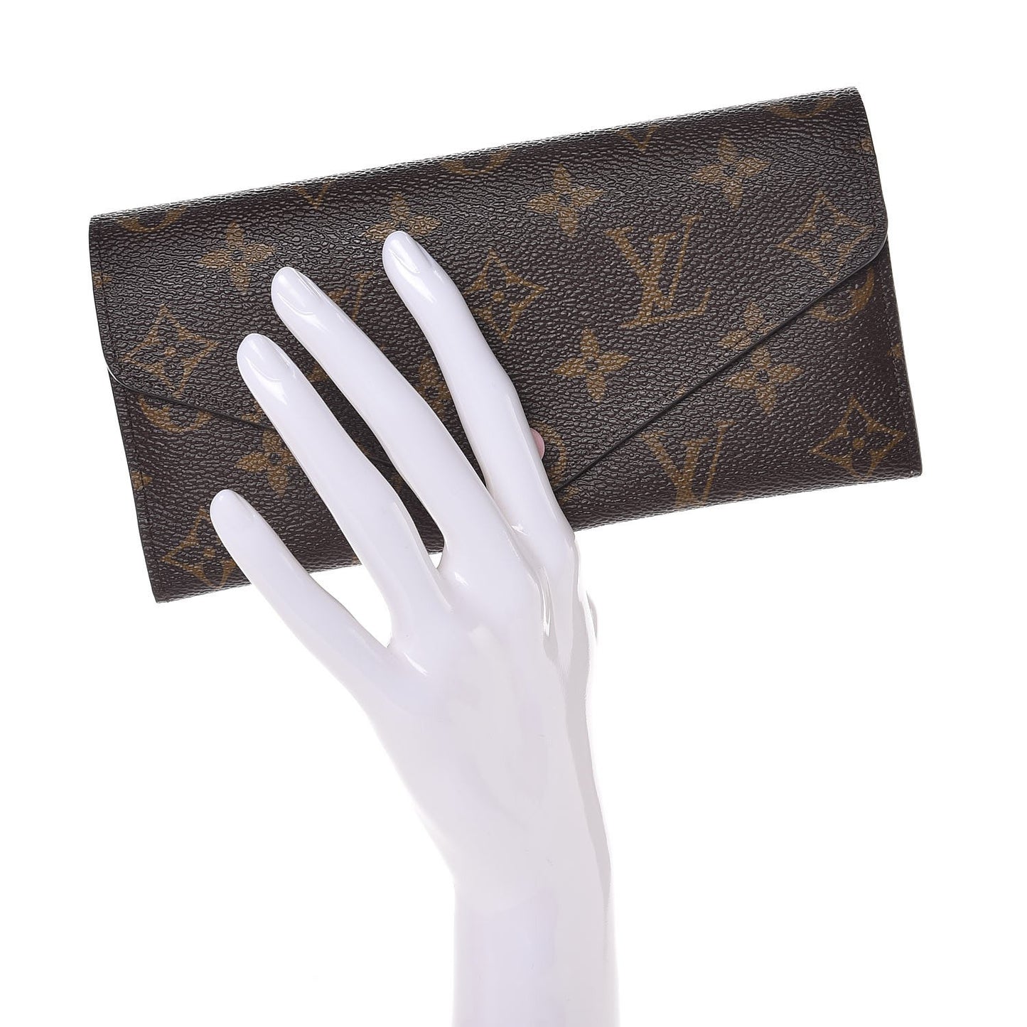 Monogram Josephine Wallet Rose Ballerine