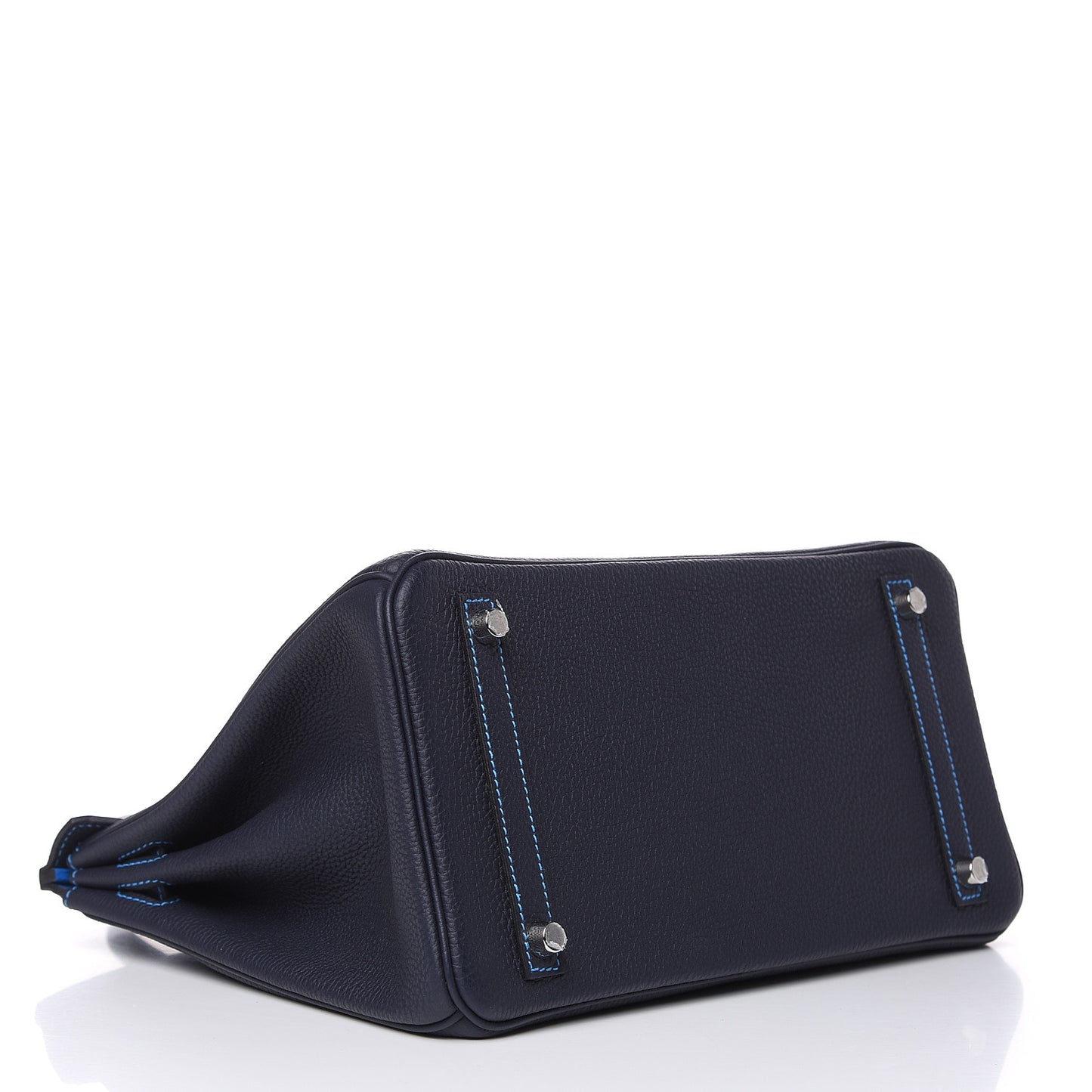 Togo Horseshoe Birkin 30 Bleu Nuit Bleu Hydra