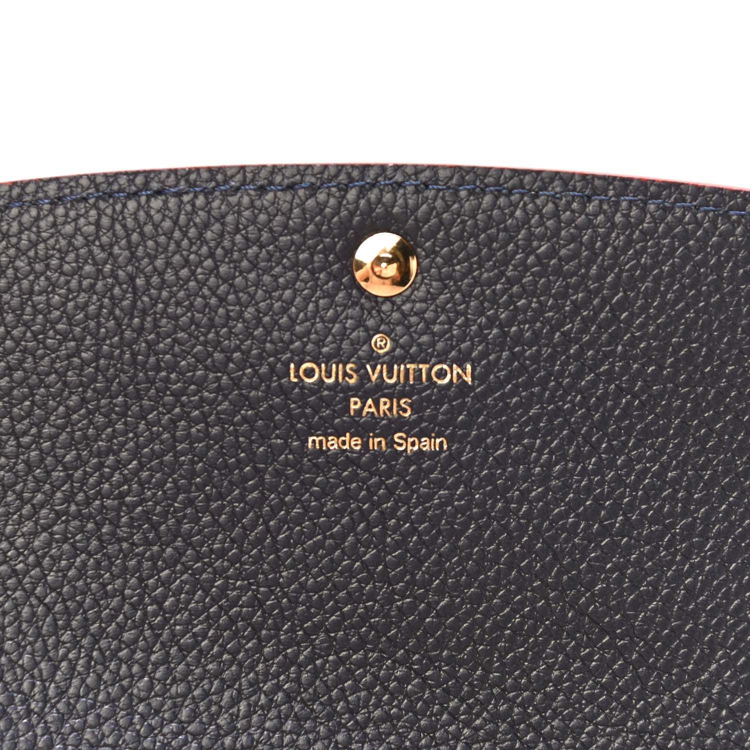 Louis Vuitton Empreinte Emilie Wallet Marine Rouge 6 of 10