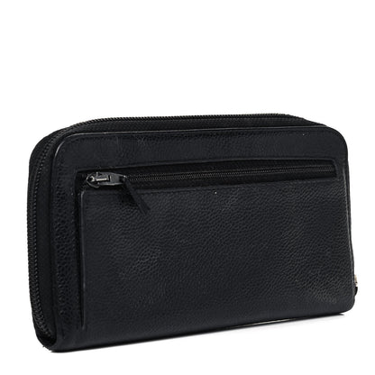 Chanel Caviar Large Timeless CC Zip Around Wallet Black 3 of 9