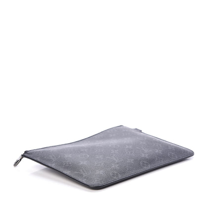 Louis Vuitton Monogram Eclipse Fragment Cabas Light Pochette 4 of 6