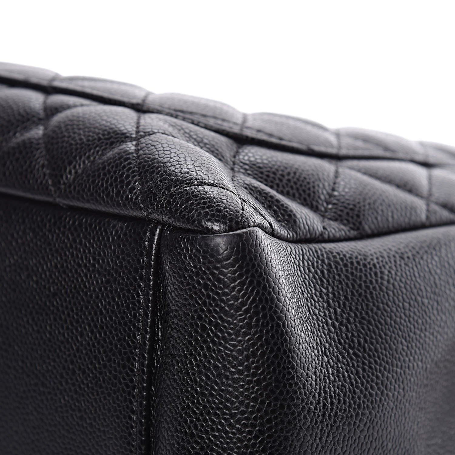 Chanel Caviar Quilted Grand Shopping Tote GST Black 11 of 13