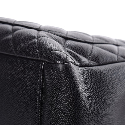 Chanel Caviar Quilted Grand Shopping Tote GST Black 11 of 13