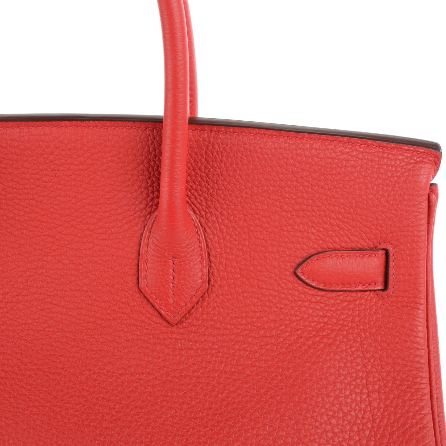 Togo Birkin 35 Rouge Casaque