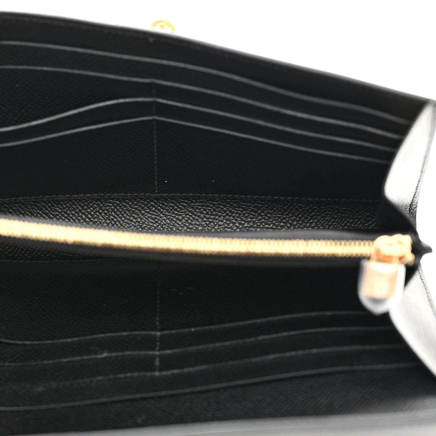 Hermes Epsom Kelly Longue Wallet Black 5 of 8