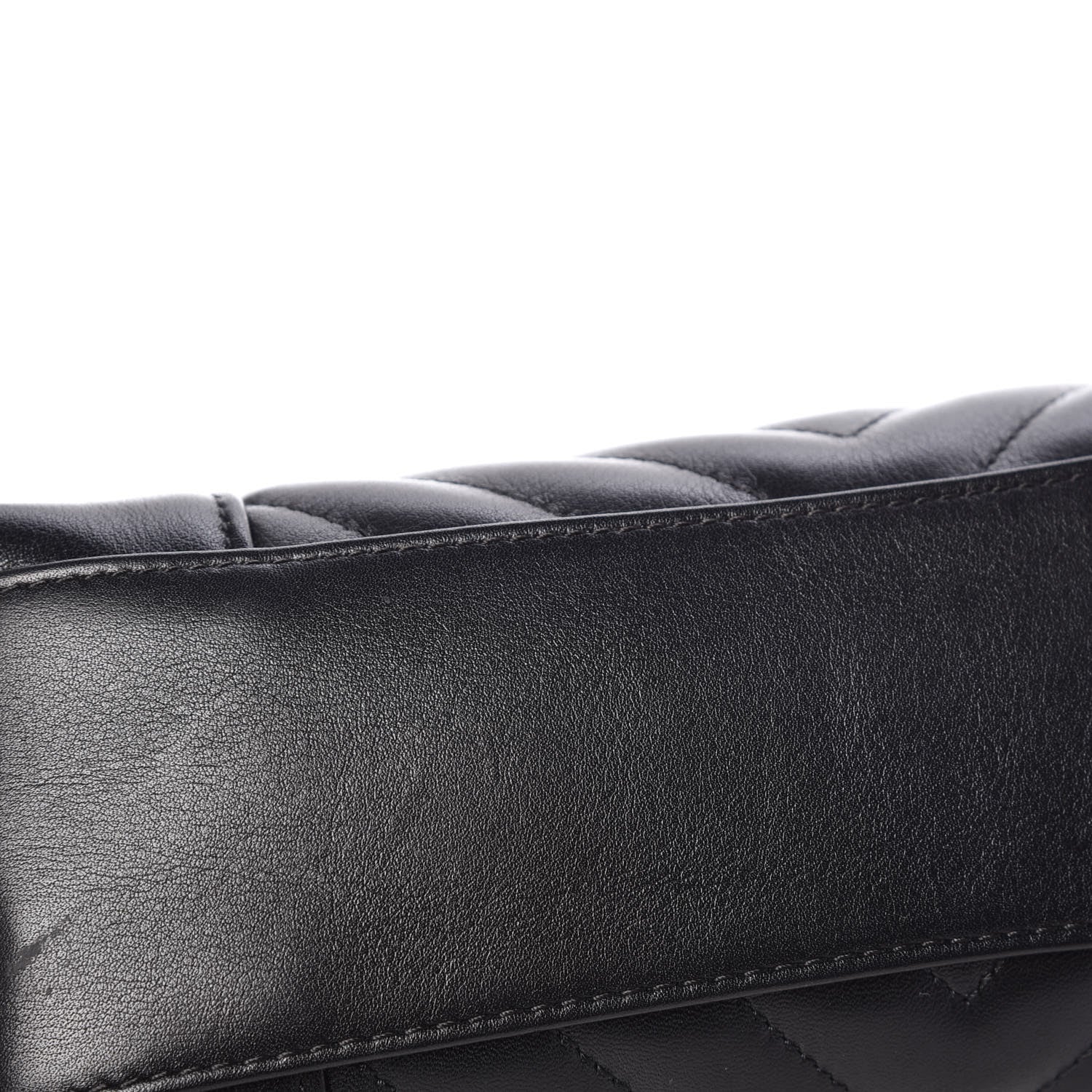Chanel Calfskin Quilted Small Daily Chevron Flap Black 11 of 13