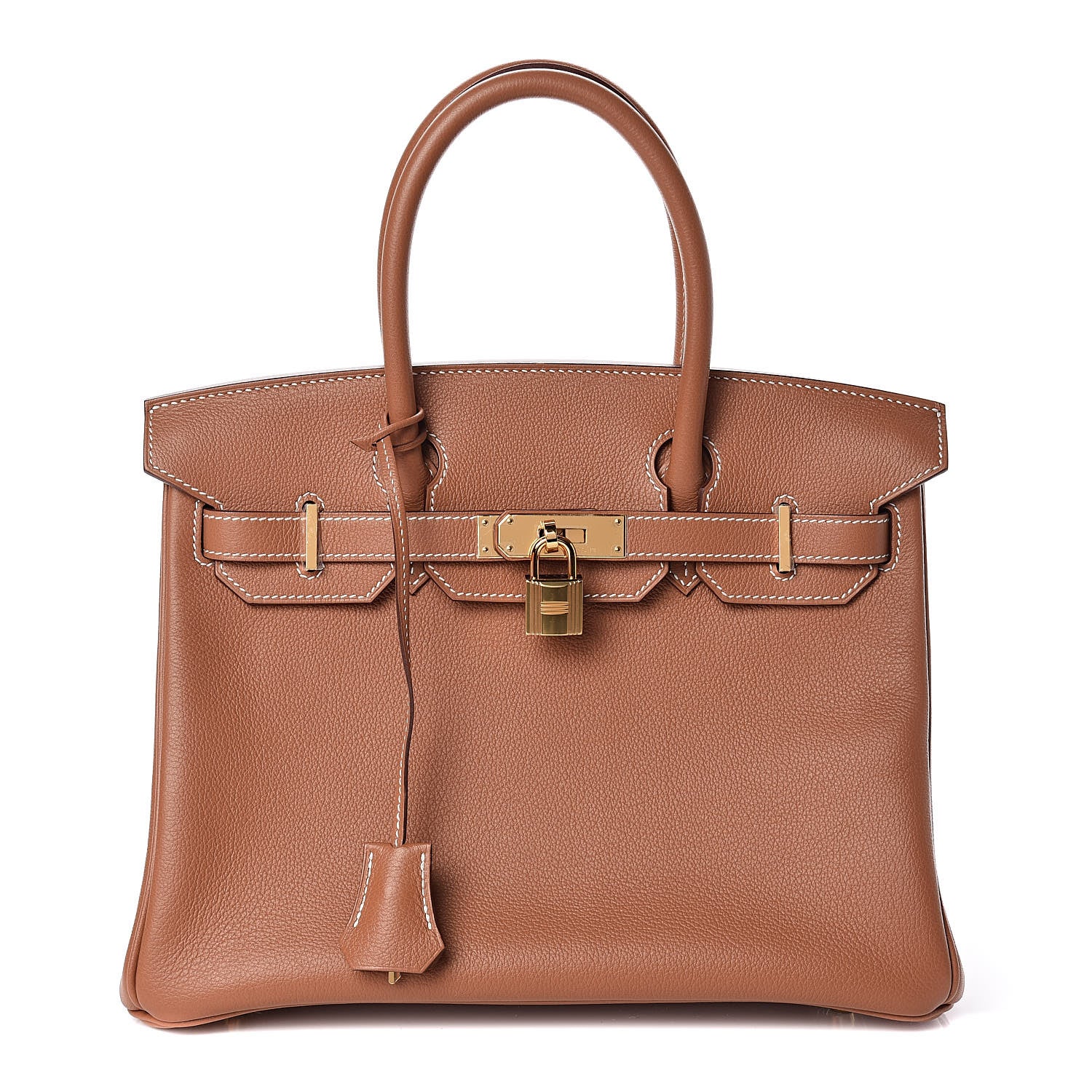 Hermes Taurillon Novillo Birkin 30 Gold 1 of 30