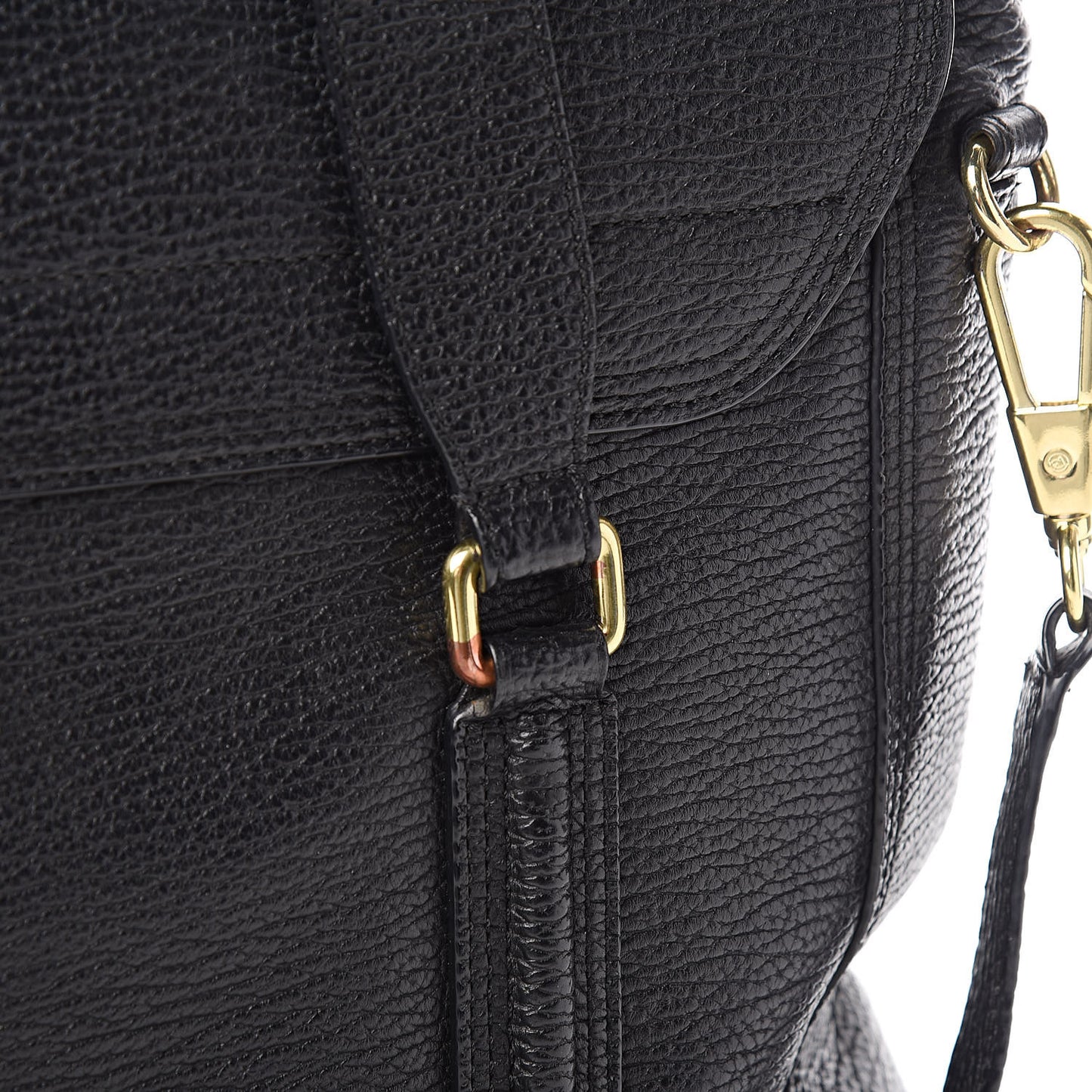 3.1 Textured Calfskin Medium Pashli Satchel Black