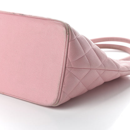 Chanel Caviar Quilted Medallion Tote Light Pink 7 of 15