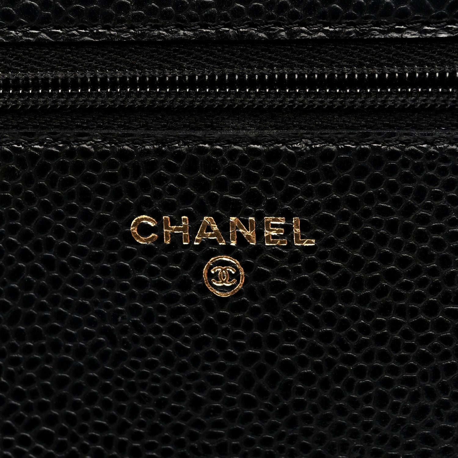 Chanel Caviar Quilted Wallet On Chain WOC Black 6 of 10