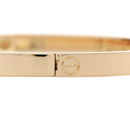 Cartier 18K Yellow Gold Small LOVE Bracelet 16 5 of 8